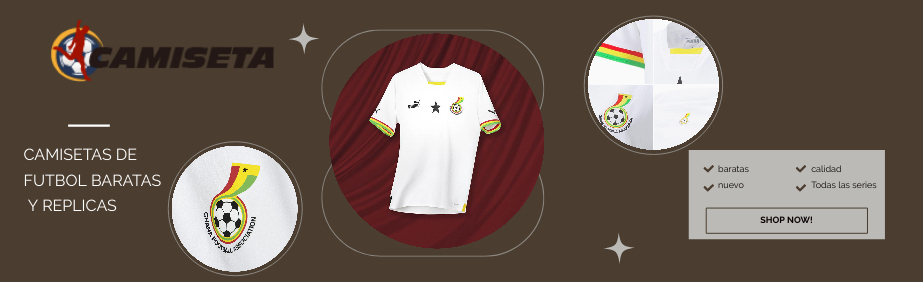 camiseta Ghana 2022 2023